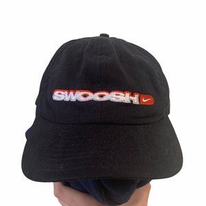 Vintage Nike SWOOSH embroidered strap back hat